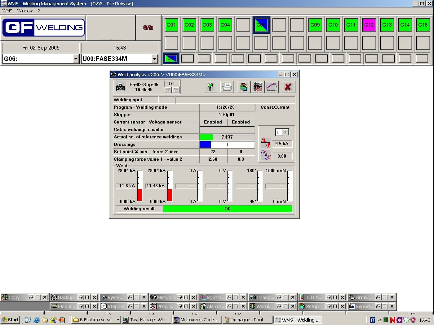 WMS ek parametre ekranı